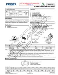 DMP2100U-7 Datasheet Cover