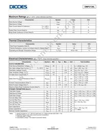 DMP2130L-7 Datasheet Page 2