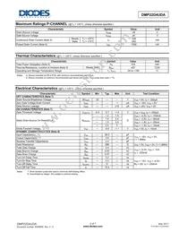 DMP22D4UDA-7B Datasheet Page 2