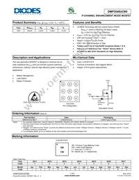 DMP2540UCB9-7 Datasheet Cover