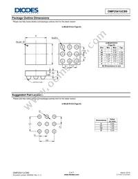 DMP2541UCB9-7 Datasheet Page 6