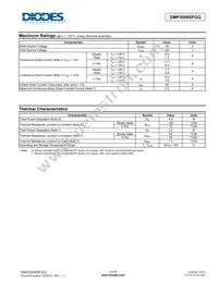 DMP3008SFGQ-7 Datasheet Page 2