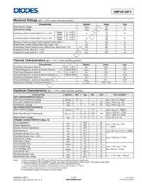 DMP3013SFV-13 Datasheet Page 2