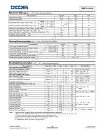 DMP3018SFV-13 Datasheet Page 2
