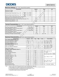 DMP3018SFVQ-7 Datasheet Page 2