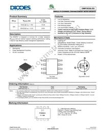 DMP3020LSS-13 Datasheet Cover