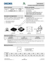 DMP3026SFDF-7 Datasheet Cover