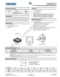 DMP3028LFDE-13 Datasheet Cover