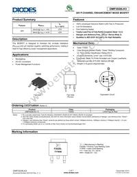 DMP3028LK3-13 Datasheet Cover