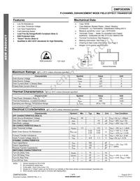 DMP3030SN-7 Datasheet Cover