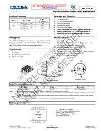 DMP3035LSS-13 Datasheet Cover