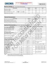 DMP3035LSS-13 Datasheet Page 2