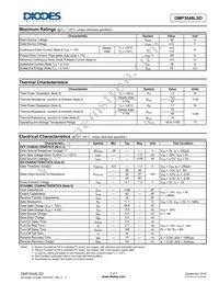 DMP3048LSD-13 Datasheet Page 2