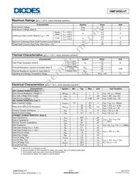 DMP3050LVT-7 Datasheet Page 2