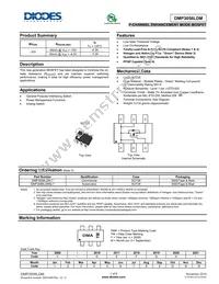 DMP3056LDM-7 Datasheet Cover