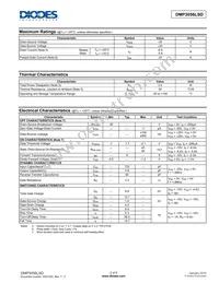 DMP3056LSD-13 Datasheet Page 2