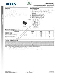 DMP3098LDM-7 Datasheet Cover