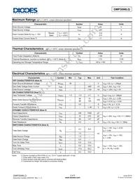 DMP3098LQ-7 Datasheet Page 2