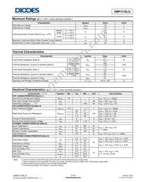 DMP3130LQ-7 Datasheet Page 2