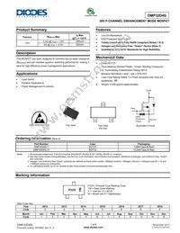 DMP32D4S-7 Datasheet Cover