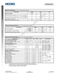 DMP32D4SFB-7B Datasheet Page 2