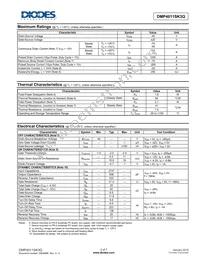 DMP4011SK3Q-13 Datasheet Page 2
