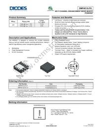 DMP4013LFG-7 Datasheet Cover