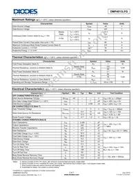 DMP4013LFG-7 Datasheet Page 2