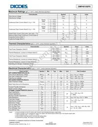 DMP4015SPS-13 Datasheet Page 2