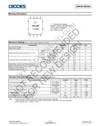 DMP4015SPSQ-13 Datasheet Page 2