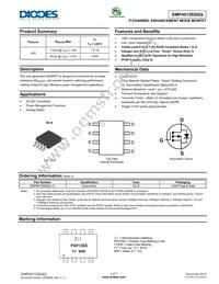 DMP4015SSSQ-13 Datasheet Cover