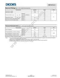 DMP4025LK3-13 Datasheet Page 2