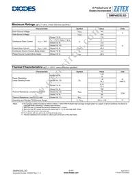 DMP4025LSD-13 Datasheet Page 2