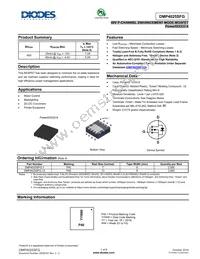 DMP4025SFG-7 Datasheet Cover