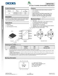 DMP4047SSD-13 Datasheet Cover