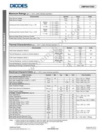 DMP4047SSD-13 Datasheet Page 2