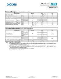 DMP4051LK3-13 Datasheet Page 2