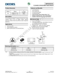 DMP56D0UFB-7 Datasheet Cover
