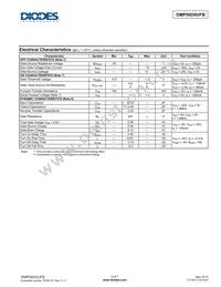 DMP56D0UFB-7 Datasheet Page 3