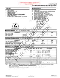 DMP57D5UV-7 Datasheet Cover