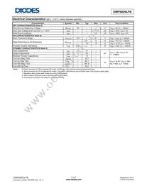 DMP58D0LFB-7B Datasheet Page 3
