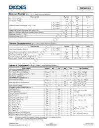 DMP6023LE-13 Datasheet Page 2