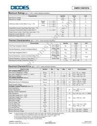 DMP6110SFDFQ-7 Datasheet Page 2