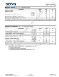 DMP6110SSDQ-13 Datasheet Page 2