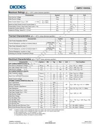 DMP6110SSSQ-13 Datasheet Page 2