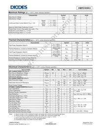 DMP6185SK3-13 Datasheet Page 2