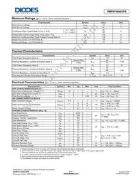 DMPH1006UPS-13 Datasheet Page 2