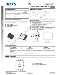 DMPH3010LPS-13 Datasheet Cover