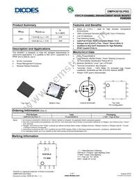 DMPH3010LPSQ-13 Datasheet Cover