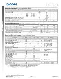 DMPH4015SPS-13 Datasheet Page 2